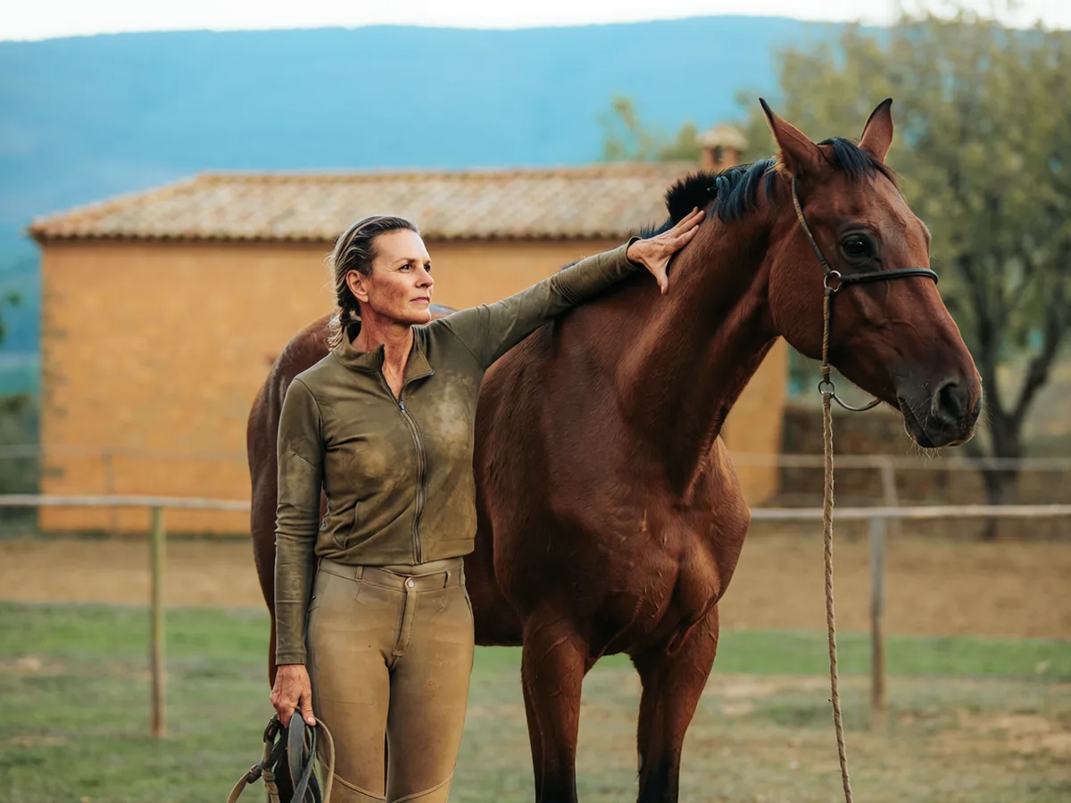 Cours d'équitation à Montagny, Loire